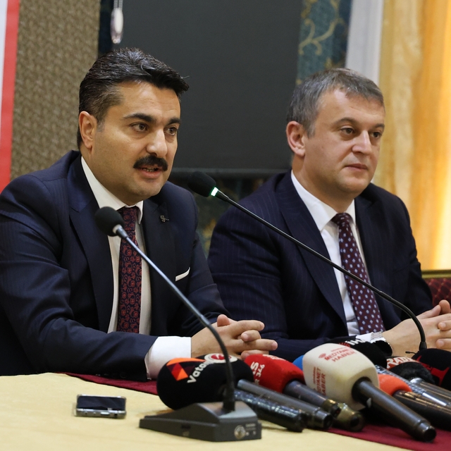 Sivas Milli Eğitim Müdürü Fatih Erdoğan, basın mensuplarıyla buluştu