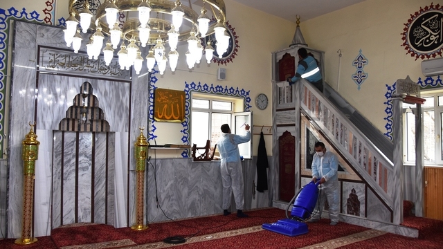 Kocasinan'da camiler ramazan ayında gül kokacak