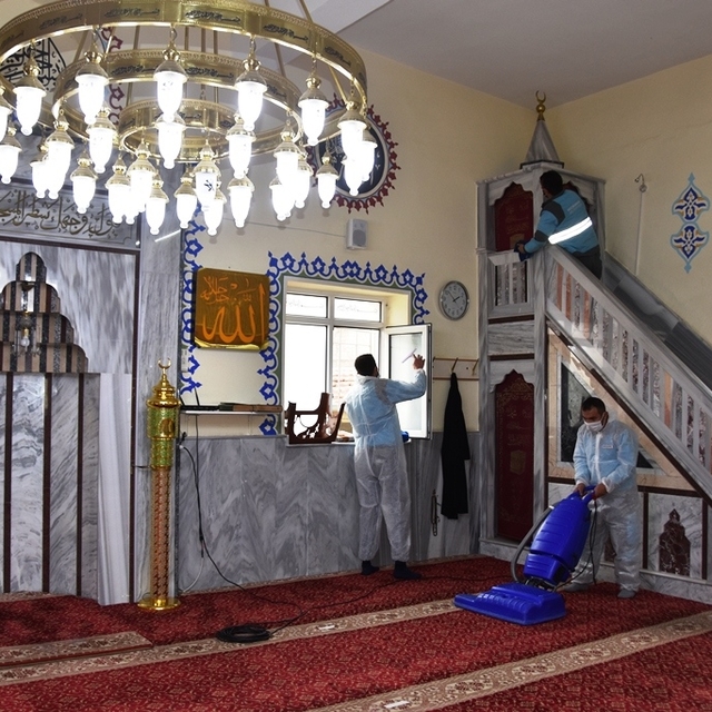 Kocasinan'da camiler ramazan ayında gül kokacak