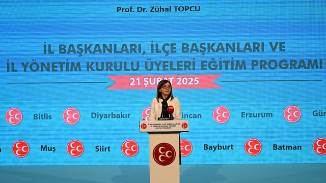 MHP'nin "İl Başkanları, İlçe Başkanları ve İl Yönetim Kurulu Üyeleri Eğitim Programı" tamamlandı