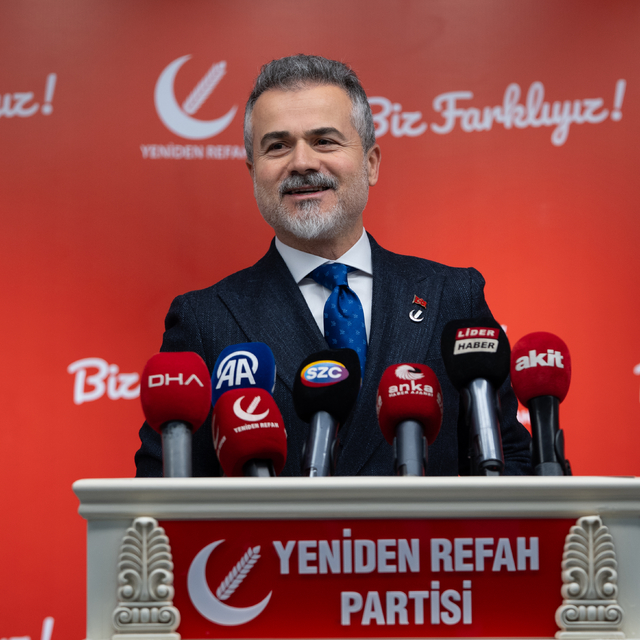 Yeniden Refah Partisi Genel Başkan Yardımcısı Kılıç, basın toplantısı düzen...