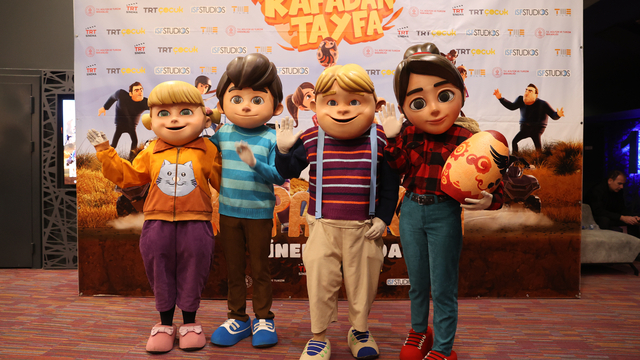 "Rafadan Tayfa: Kapadokya" filmi maceranın başladığı Nevşehir'de izlendi