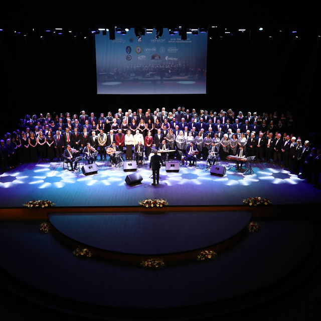 Gaziantep'te "Türk Sanat Müziği Koroları Buluşması" gerçekleştirildi