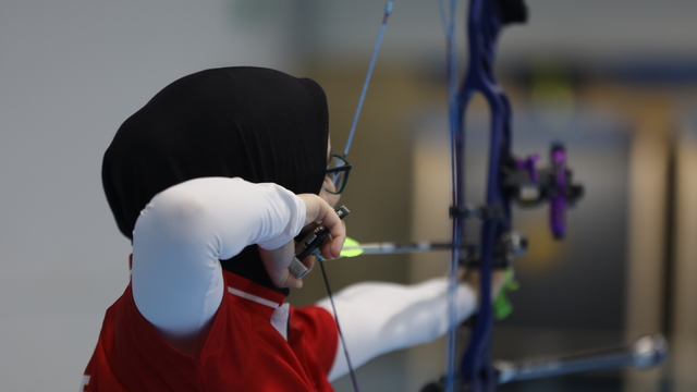 Avrupa Salon Okçuluk Şampiyonası Samsun'da devam ediyor