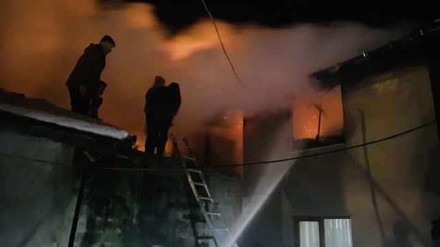 Kırklareli'nde evde çıkan yangın söndürüldü