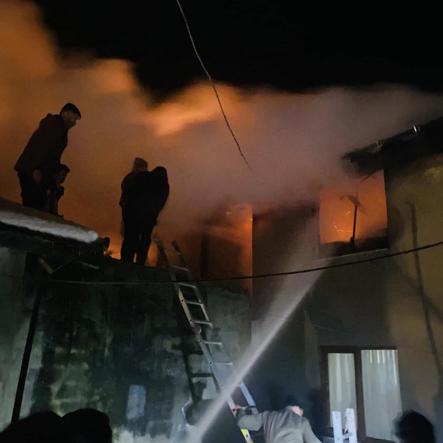 Kırklareli'nde evde çıkan yangın söndürüldü