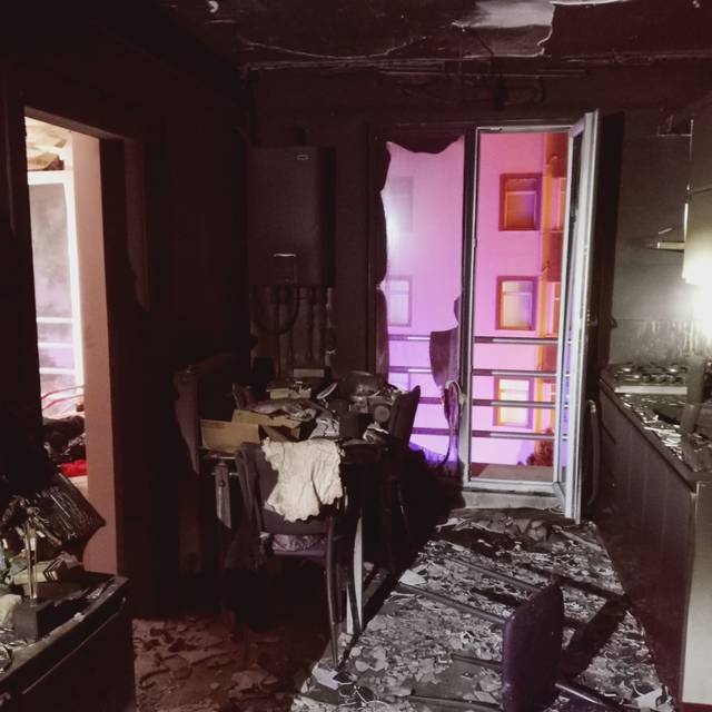 5 katlı apartmanda yangın; hemşire Melisa'nın cesedi bulundu