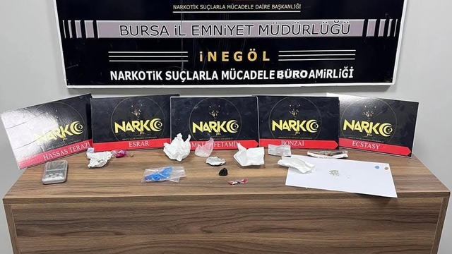 Bursa'daki uyuşturucu operasyonunda yakalanan 3 şüpheli tutuklandı
