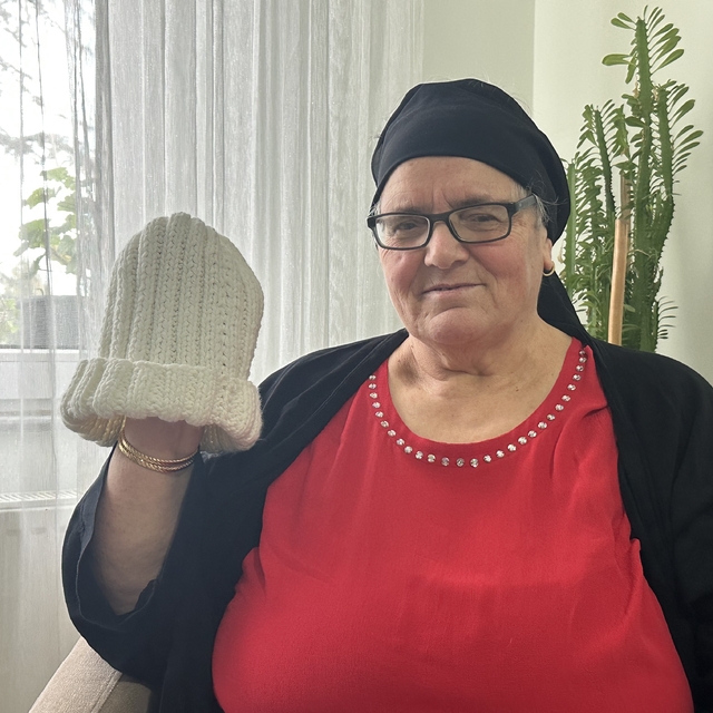 Arkadaşıyla ördüğü bereleri Muş'ta görev yapan jandarmaya ulaşan 'Selma tey...