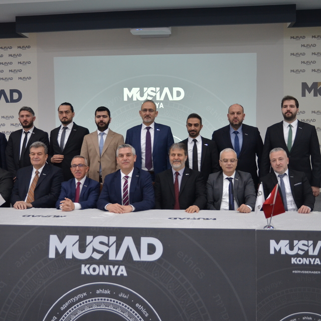 MÜSİAD Konya Şube Başkanı Ulular basın toplantısı düzenledi
