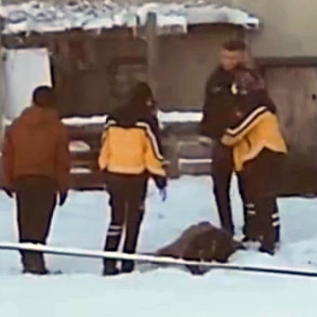 Karla kaplı boş alanda cansız bedeni bulundu