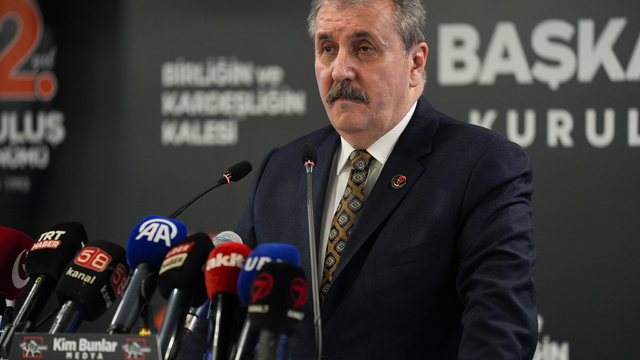 BBP Genel Başkanı Destici, basın toplantısı düzenledi: