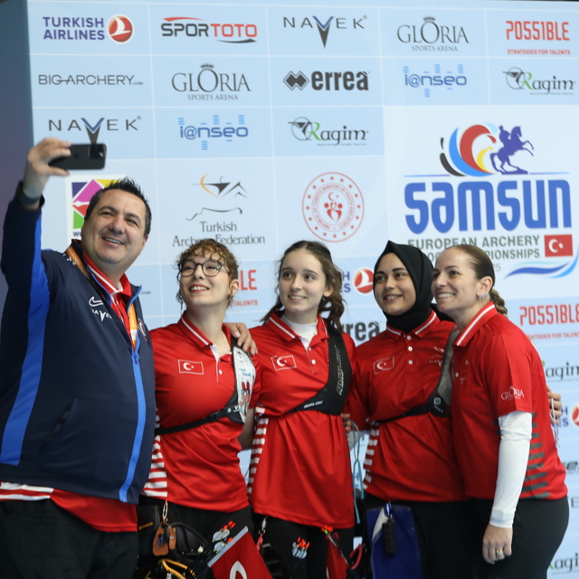 Avrupa Salon Okçuluk Şampiyonası, Samsun'da sürüyor