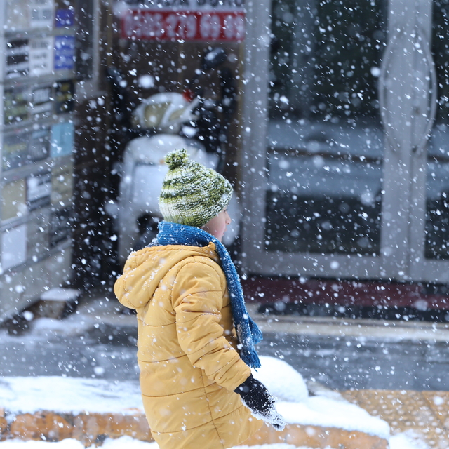 Tokat'ta kar yağışı etkisini sürdürüyor