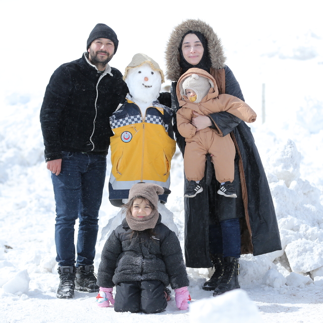 Niğde'de "Kardan Adam Şenliği" düzenlendi