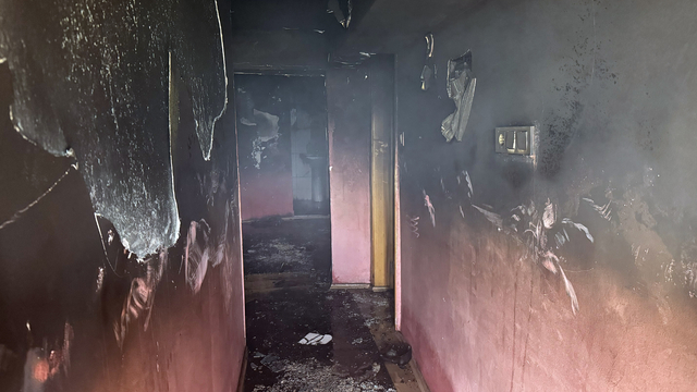 Kastamonu'da çıkan yangında dumandan etkilenen anne ile oğlu hastaneye kaldırıldı