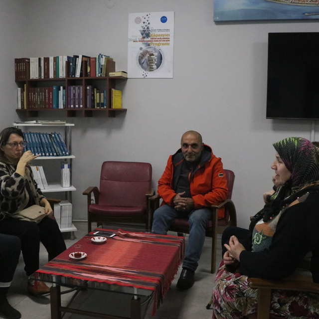 Çayeli'de kronik hastalığı bulunan kişiler merkezde konuk edildi