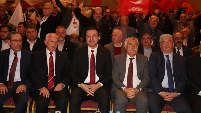 Saadet Partisi Genel Başkanı Mahmut Arıkan, Adana'da konuştu: