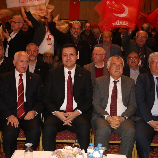 Saadet Partisi Genel Başkanı Mahmut Arıkan, Adana'da konuştu: