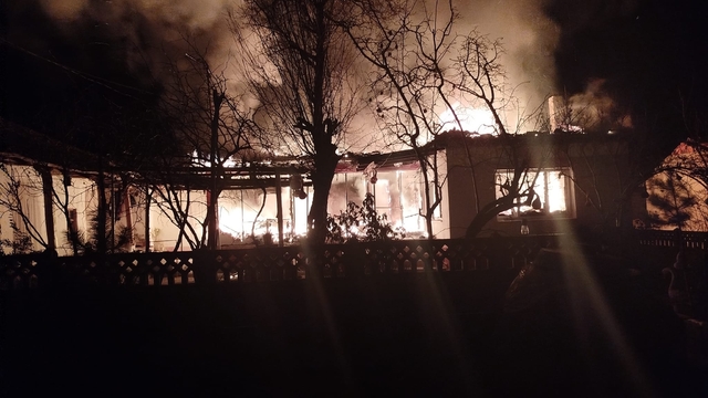 Kırklareli'nde müstakil evde çıkan yangın söndürüldü