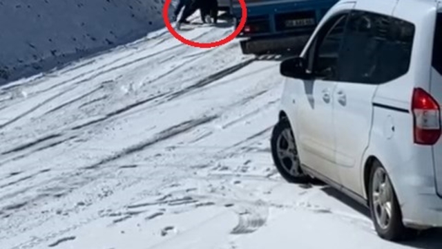 Siirt'te kar yağışı