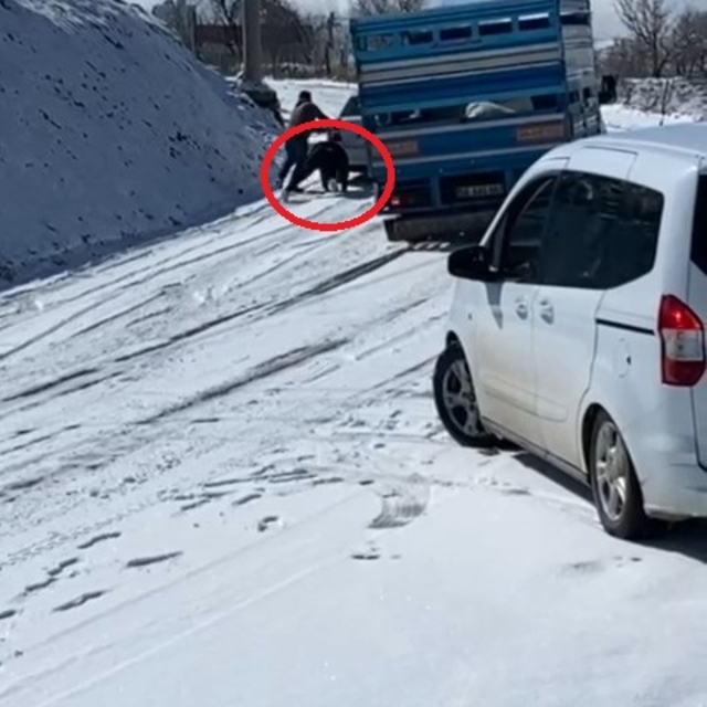 Siirt'te kar yağışı