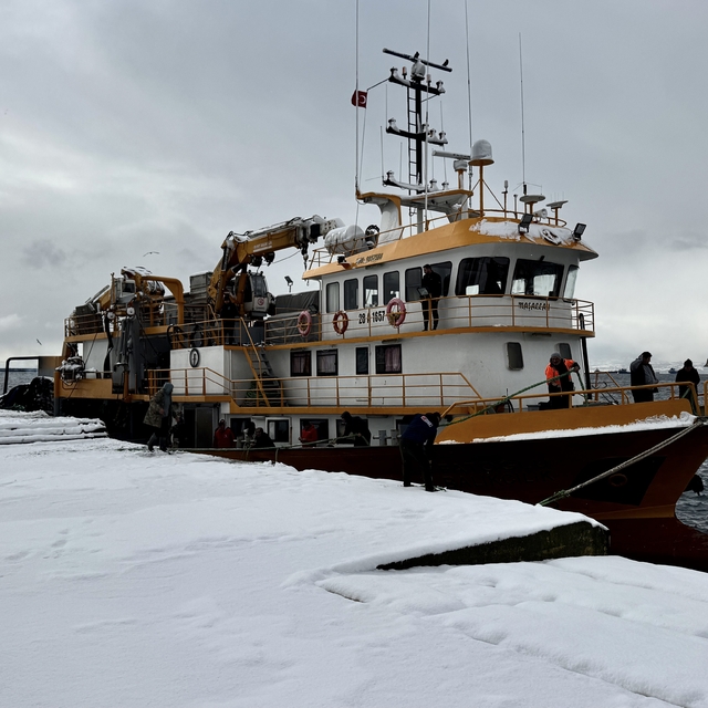 Sinop'ta kar yağışı hayatı olumsuz etkiliyor