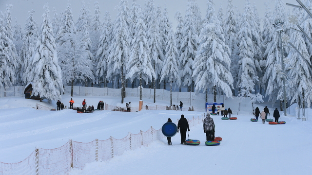 Karın tadını çıkarmak isteyenler Kartepe'yi tercih etti