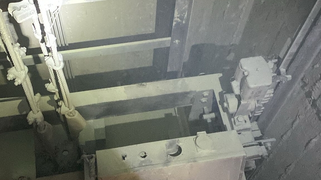 Trabzon'da asansörde çıkan yangın hasara neden oldu