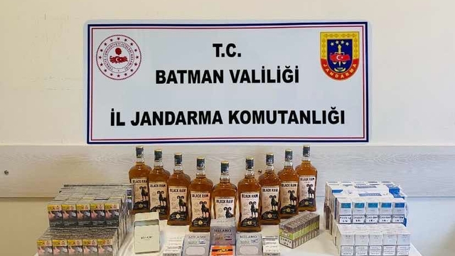 Batman'da gümrük kaçağı 765 paket sigara ele geçirildi