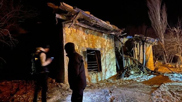 Evinde çıkan yangında öldü