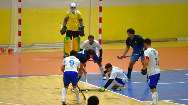 Erkekler Salon Hokey 1. Lig müsabakaları Osmaniye'de başladı