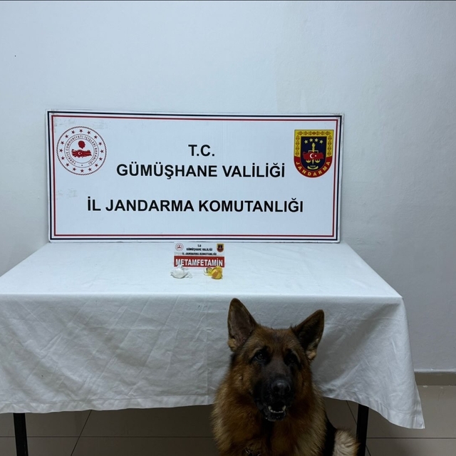 Gümüşhane'de uyuşturucu operasyonu kapsamında 2 şüpheli tutuklandı