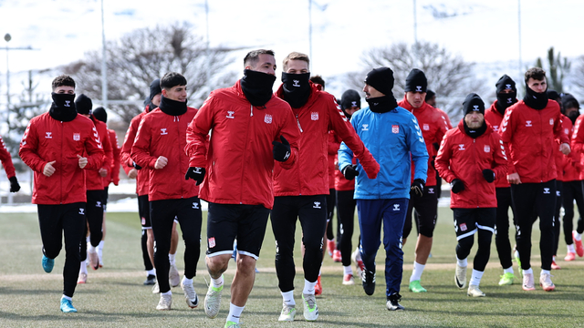 Sivasspor, Bodrum FK maçının hazırlıklarını tamamladı