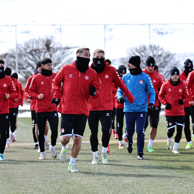 Sivasspor, Bodrum FK maçının hazırlıklarını tamamladı