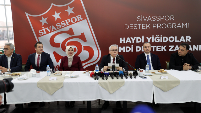 Sivasspor'a destek kampanyası başlatıldı
