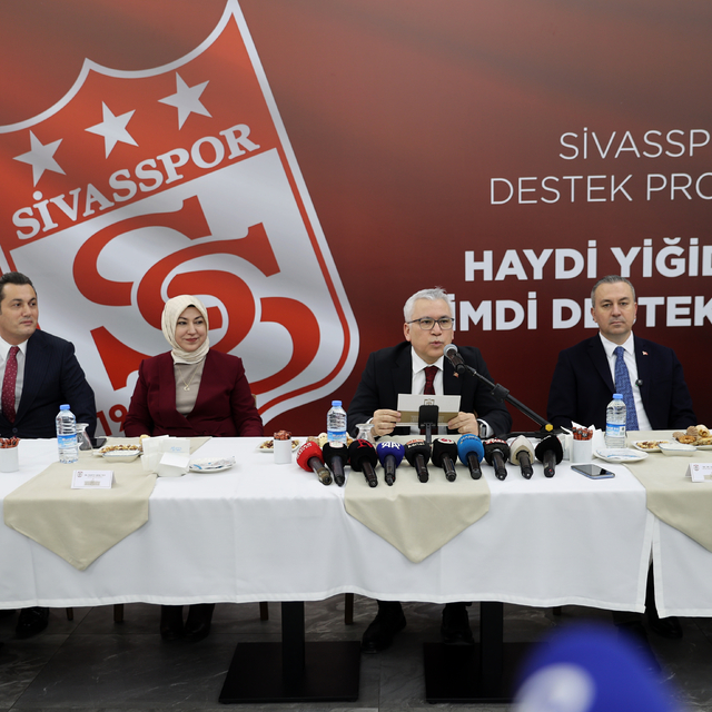 Sivasspor'a destek kampanyası başlatıldı