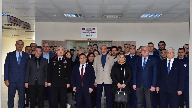 TUSAŞ'taki terör saldırısında şehit olan mühendis Ekici'nin adı Balıkesir Üniversitesinde yaşayacak