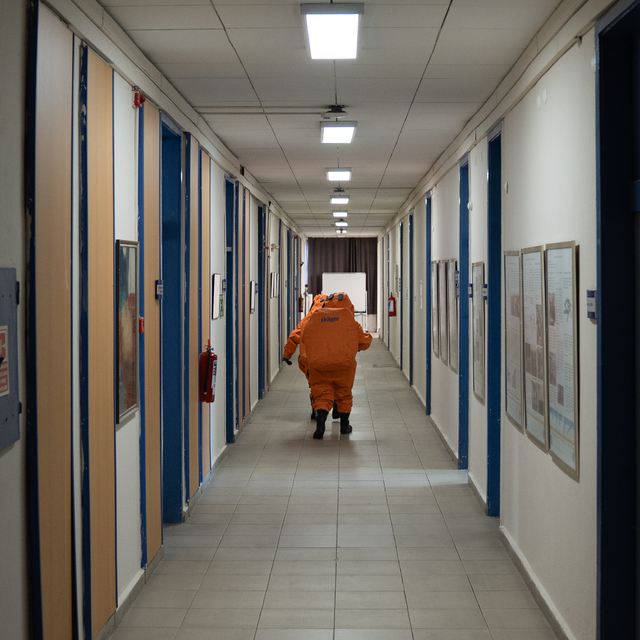 Ankara Üniversitesi'nde yangın, deprem ve KBRN tatbikatı yapıldı