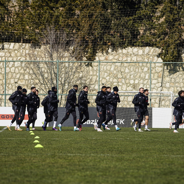 Gaziantep FK, Fenerbahçe maçının hazırlıklarını sürdürdü