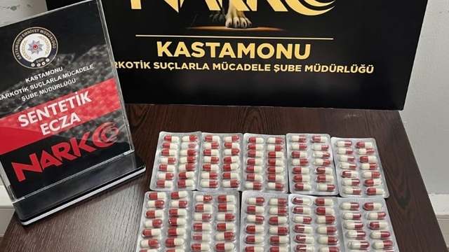 Kastamonu'da uyuşturucu operasyonunda bir şüpheli tutuklandı