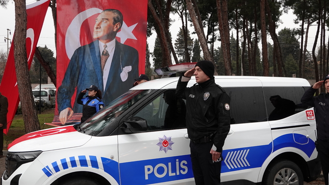 Çanakkale'de 19 polis aracı hizmete alındı