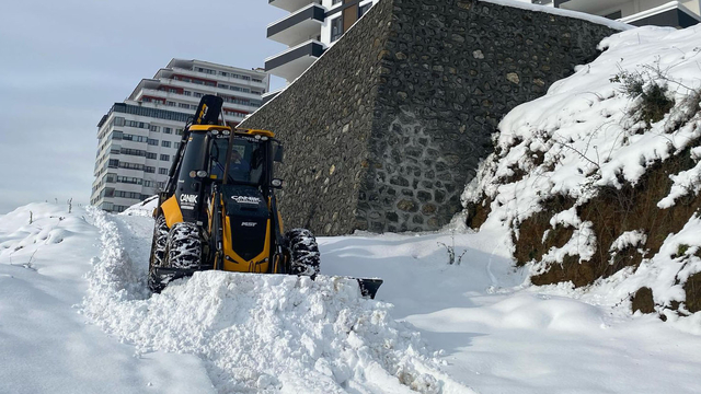 Samsun'da okullara 'kar' tatili