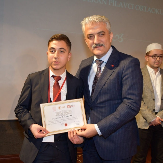 Genç Bilaller Ezan Okuma Yarışması 5. Bölge Finali Kırıkkale'de yapıldı.