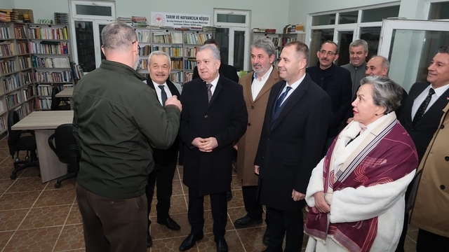 MHP Genel Başkan Yardımcısı Durmaz, Kırklareli'nde köy ziyaretinde bulundu