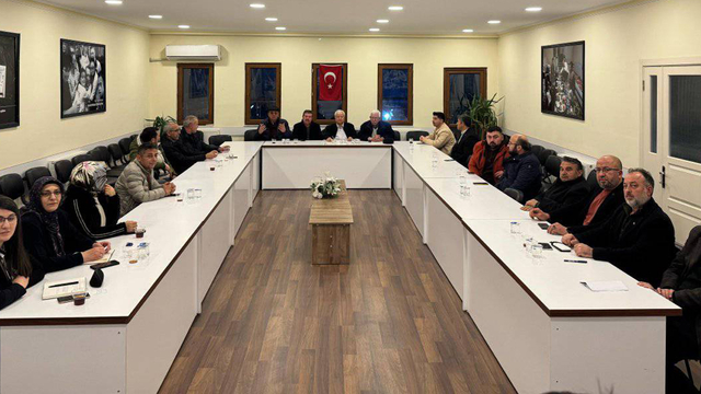 AK Parti Beypazarı İlçe Başkanlığında toplantı düzenlendi