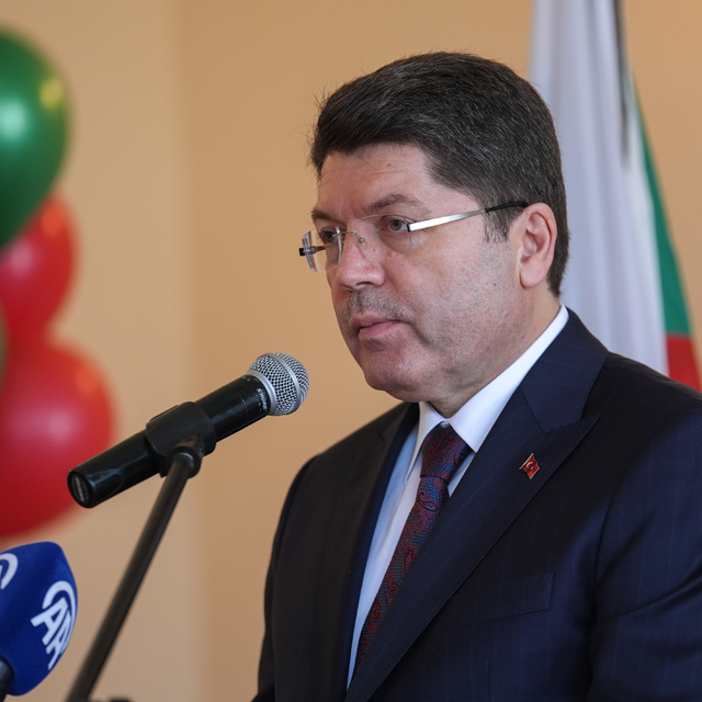 Adalet Bakanı Tunç, Bulgaristan Milli Günü Resepsiyonu'nda konuştu: