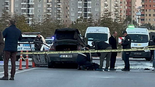 Konya'da otomobilde patlama; 3 aylık Mustafa ile teyzesi öldü, anne- baba yaralı