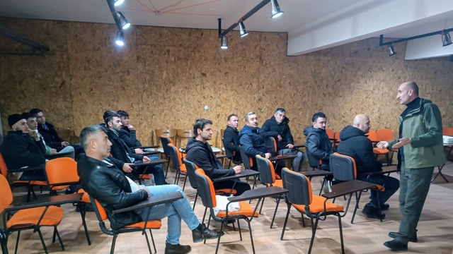 Bolu'da avcılık kursuna katılanlara sertifikaları verildi