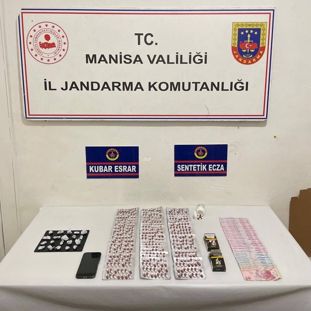 Yunusemre'de  uyuşturucu operasyonunda bir şüpheli yakalandı